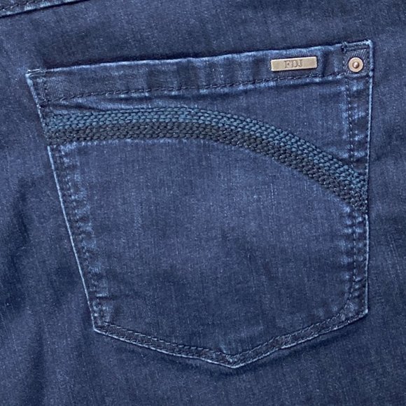 FDJ French Dressing Women’s Supreme Denim Suzanne High Rise Slim Leg-size 8 - Picture 9 of 11